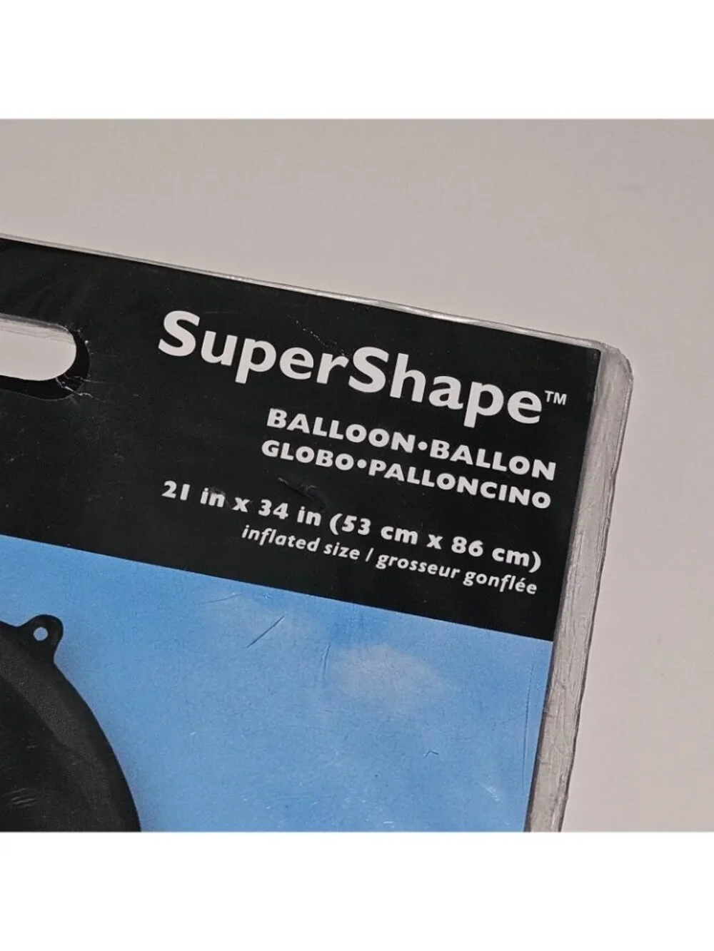 NEW 3 Black Foil Balloons Lot Party Supplies Number 8 88 Super Shape 21x34 B-day